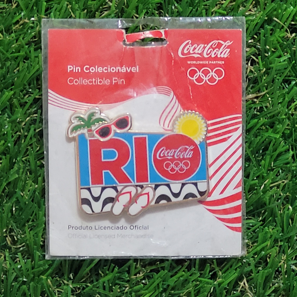 Pin Coca Cola Rio 2016 Olimpiada