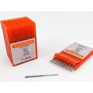 10 Agulhas Reta Cabo Fino Industrial DBX1 Kang Won em Oferta na Shopee