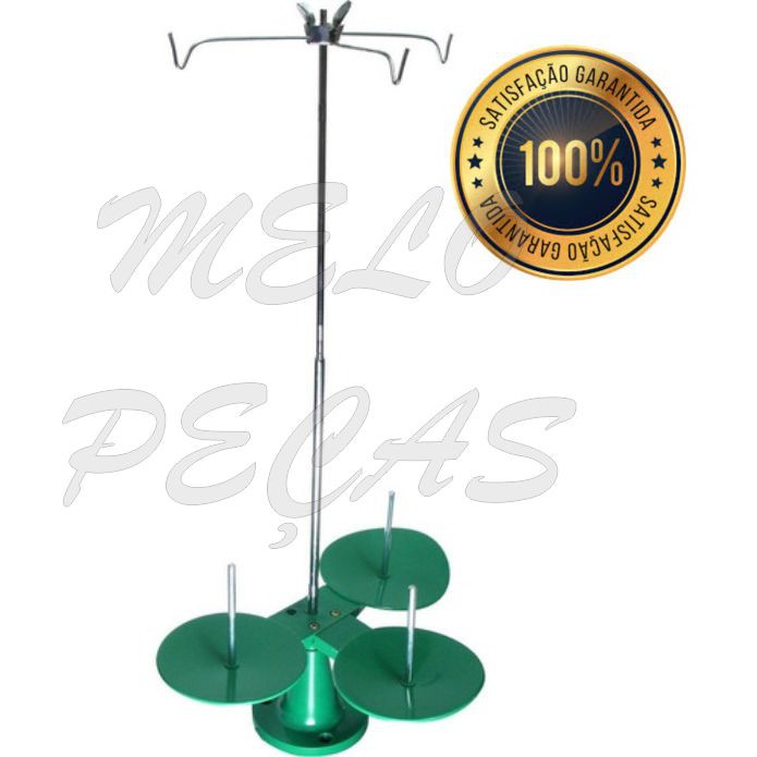 Porta Fio Suporte Para Maquina Semi industrial Overlock Overlque Gn1 (Sequinha)