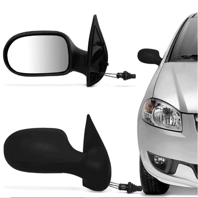 Retrovisor Siena El Palio Economy 4 portas com controle