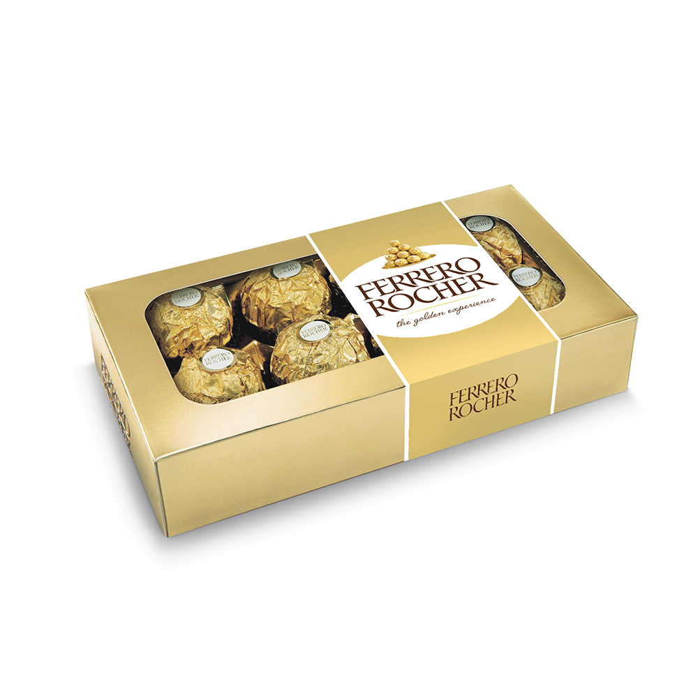 Bombom Ferrero Rocher c/8 - Ferrero em Oferta na Shopee