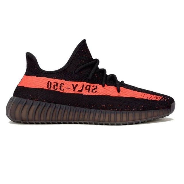 yeezy boost 350 v2 preto e vermelho