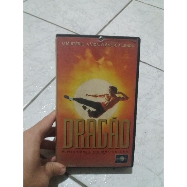 VHS Dragão A história de Bruce Lee ( legendado)