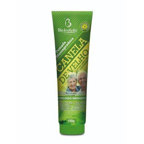 Pomada Massageadora Canela De Velho Com Sebo De Carneiro Bio Instinto - 150g