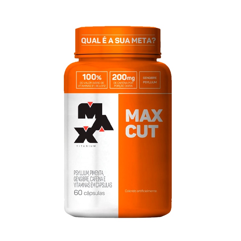 Max Cut Pote com 60 Capsulas - Max Titanium | Shopee Brasil
