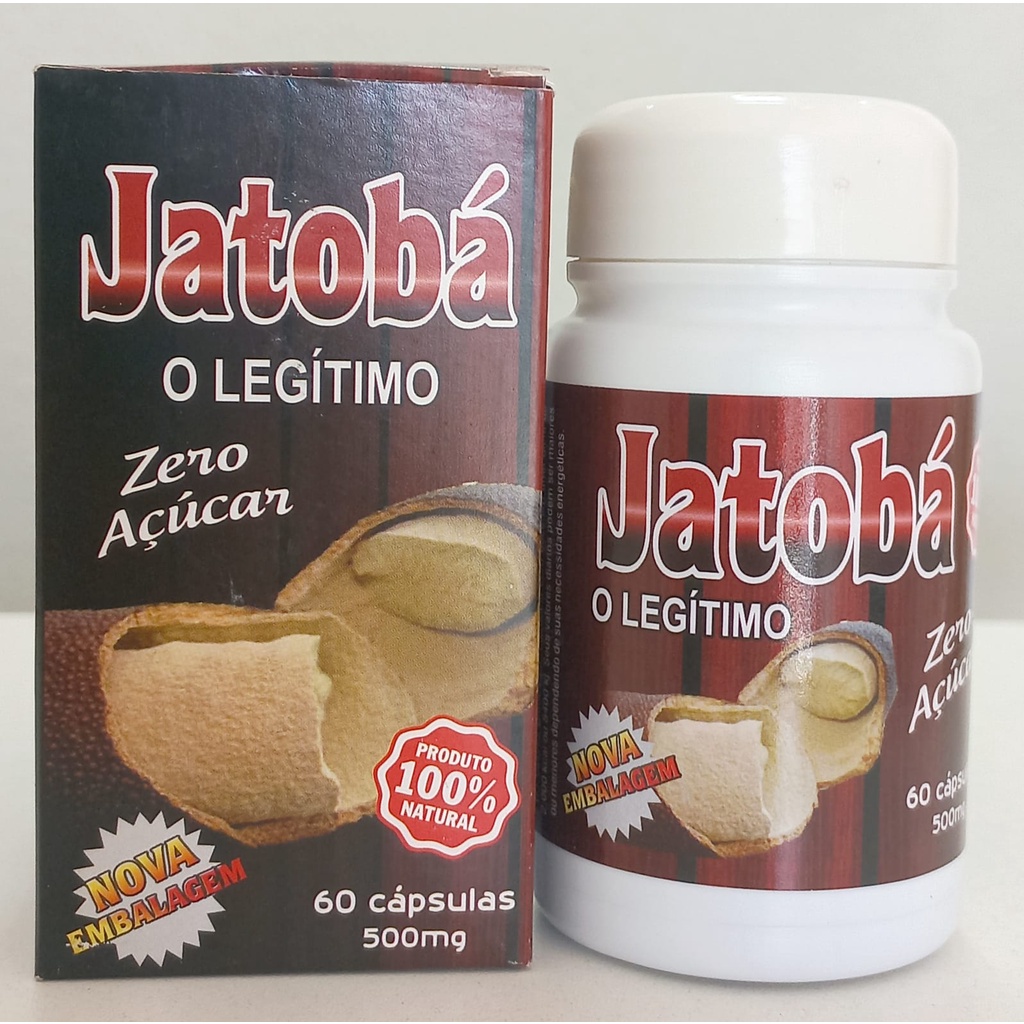 Jatobá o Legítimo 60 Cápsulas 500mg Avin Natural Shopee Brasil