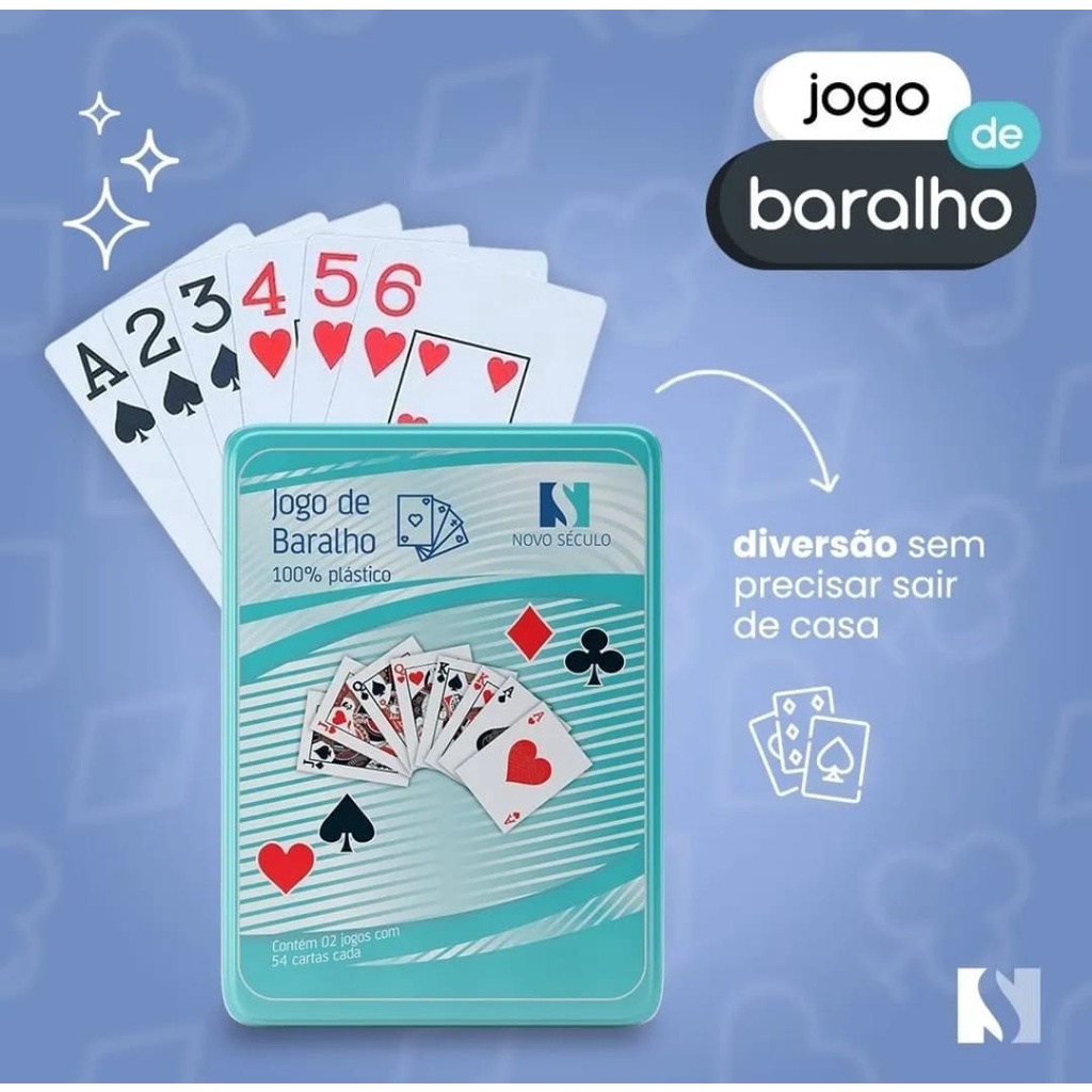 Jogo De Cartas Baralho Shopee Brasil