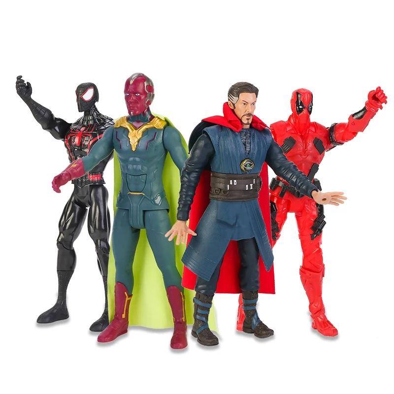 30cm dr estranho Doutor strange Hulk Homem Aranha De Ferro CAPITÃO AMERICA THOR HULK marvel legends vingadores action figure boneco wanda feiticeira escarlate Som