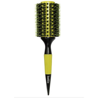 Escova De Cabelo Belliz 483 Profissional Madeira e Cerâmica Premium Color 43