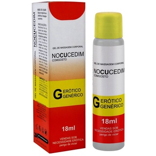 Gel lubrificante dessensibilizante para sexo anal NOCUCEDIM 18ML SECRET LOVE produtos sex shop OFERTA
