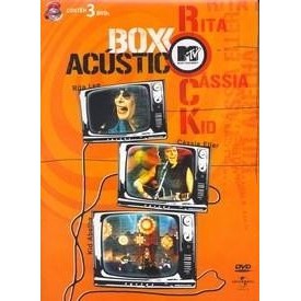 Dvd Acústico Mtv Rita Lee / Cassia Eller / Kid Abelha Box 3