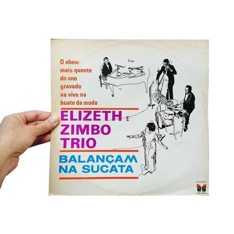 Lp Elizeth e Zimbo Trio - Balançam Na Sucata