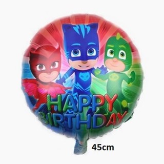 kit 5 Balão Redondo 45 Cm Pj Masks /lindos em Oferta na Shopee