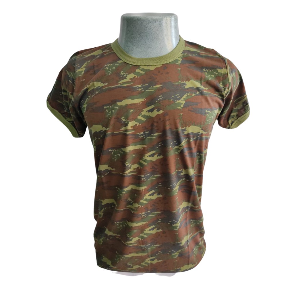 Camisa Camuflada Verde Força Aérea Brasileira Dry-Fit Camisa Verde Camiseta Masculina Aeronáutica Camisa Militar