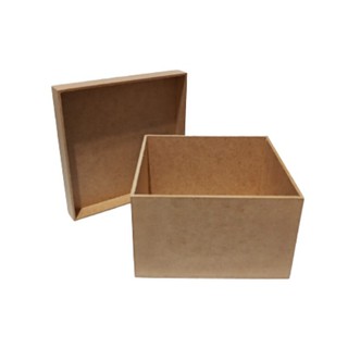 Caixa mdf cru 15x15x10 cm