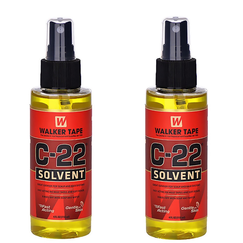 4FL.OZ (118ml) C-22 Removedor De Adesivos De Fita Solvente Para Perucas De Renda & Tuchos Dupla Face Forte E Peruca De Ligações Macias