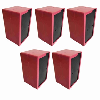 5 Porta Guardanapo TV Mesa Lanchonete Bares Vermelho em Oferta na Shopee