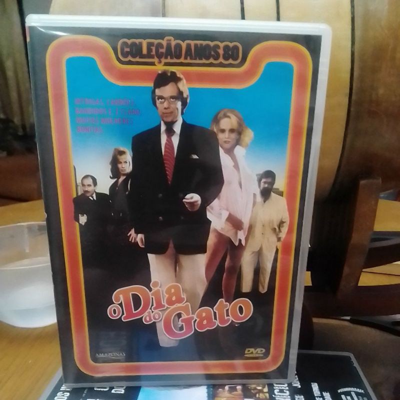 Dvd O dia do gato com Davi Cardoso coleção anos 80