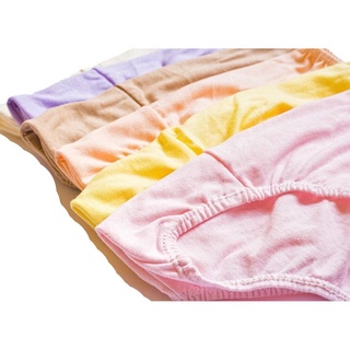Kit 06 Calcinha - Calçola Para Senhora Grande M G GG Algodão Cores Variadas Confortável