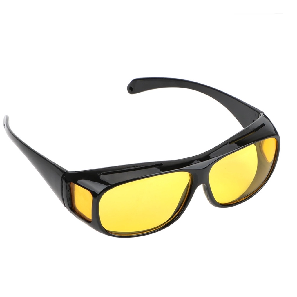 Óculos Ciclismo Dirigir Visão Noturna Lente Amarela T1504 em Oferta na Shopee