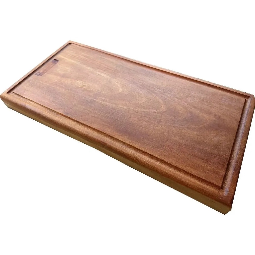 Tábua de Carne Verduras Legumes Churrasco Madeira 60x30cm em Oferta na Shopee