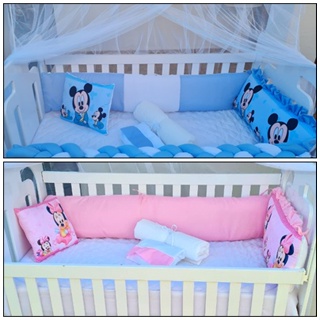 Kit Berço Mickey e Minnie 11 Peças Americano e Nacional em Oferta na Shopee