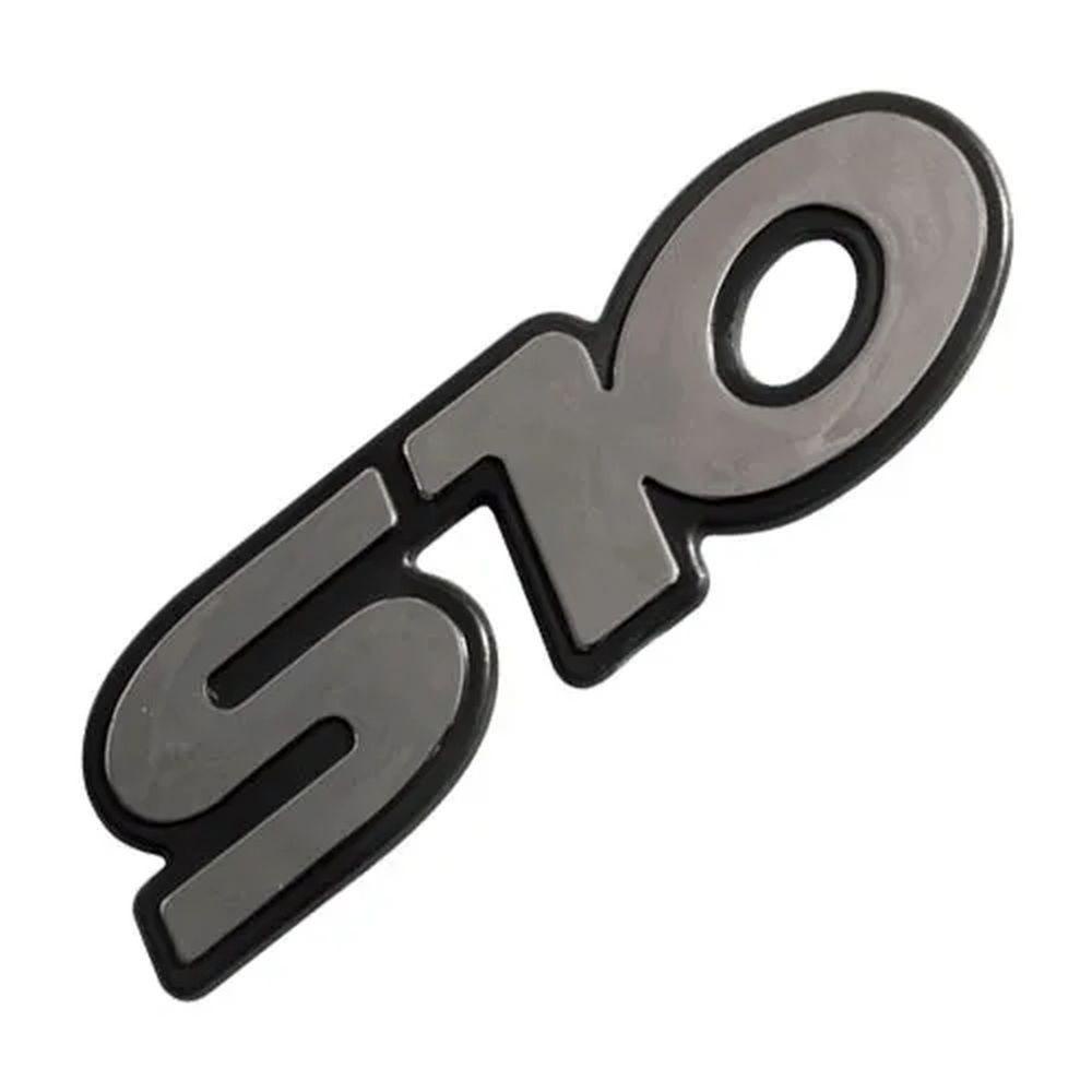 Emblema Adesivo S10 S10 Blazer 1997 Resinado Cinza