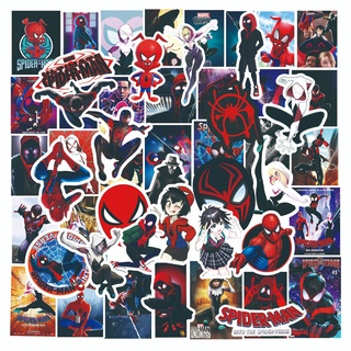 10/50 Pçs Adesivo De PVC Impermeável Com Desenho Homem-Aranha