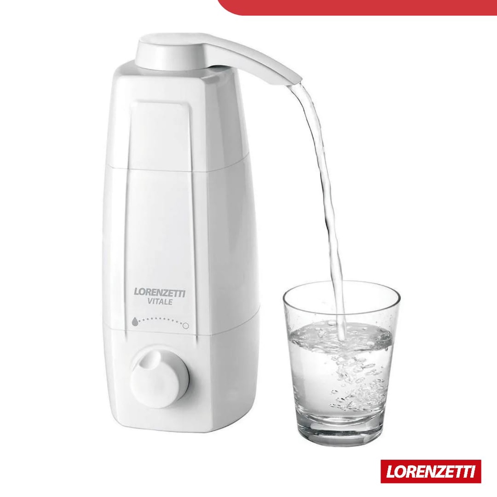 Filtro Purificador De Água Vitale Branco Lorenzetti Inmetro