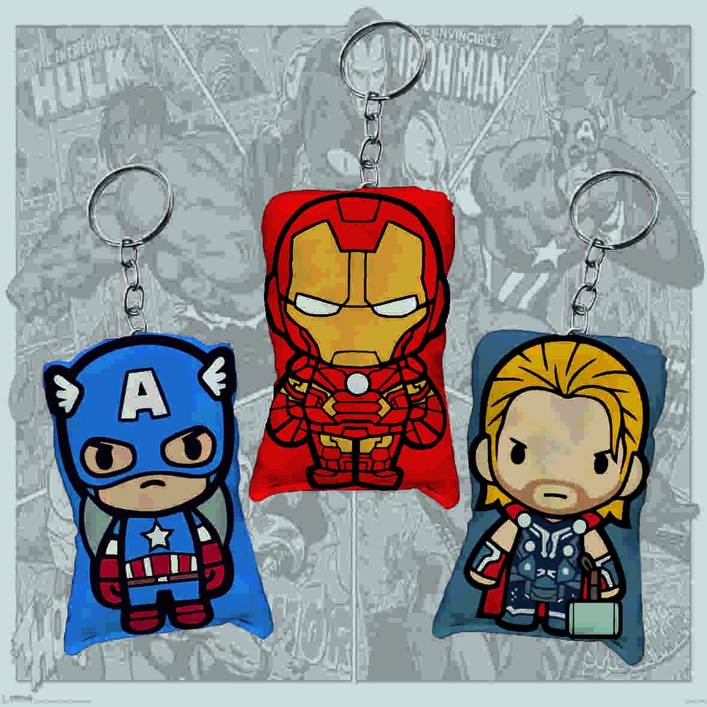 Kit 50 Lembrancinhas Aniversario Personalizada chaveiro anime Naruto Herois Marvel Personagens Festa Infantil Atacado