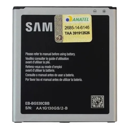 Bateria Samsung Galaxy Gran Prime Duos Sm-g531h Original Anatel | Shopee  Brasil