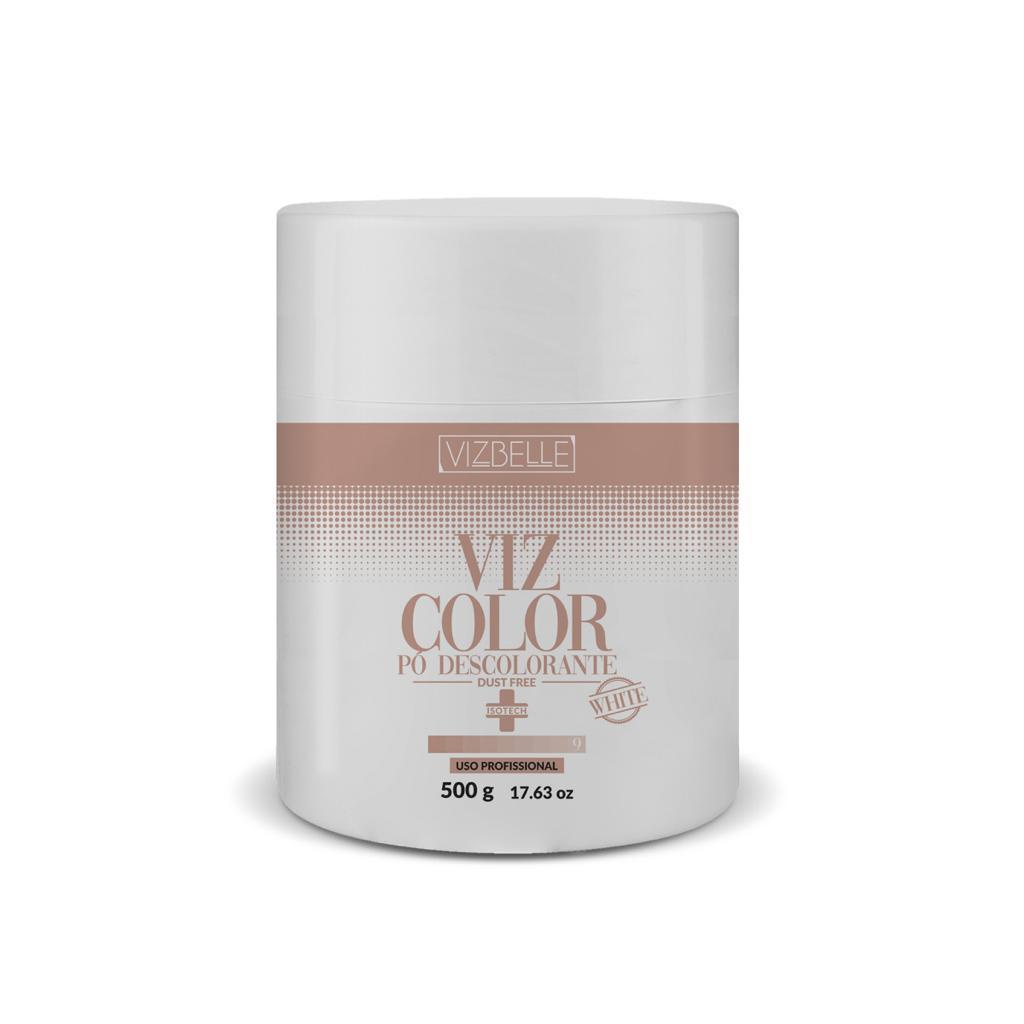 Pó Descolorante Viz Color Dust Free 500g Vizbelle