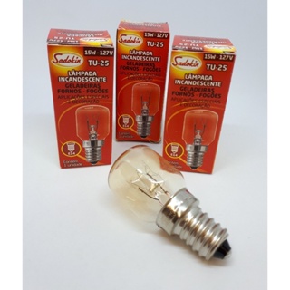 Lâmpada Para Fogões E Fornos Tu-25 15w 127v ou 220v E14 ***Promoção*** em Oferta na Shopee
