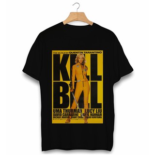 Camiseta Algodão Unissex Kill Bill Camisa Filme Quentin Tarantino Cinema WS 45