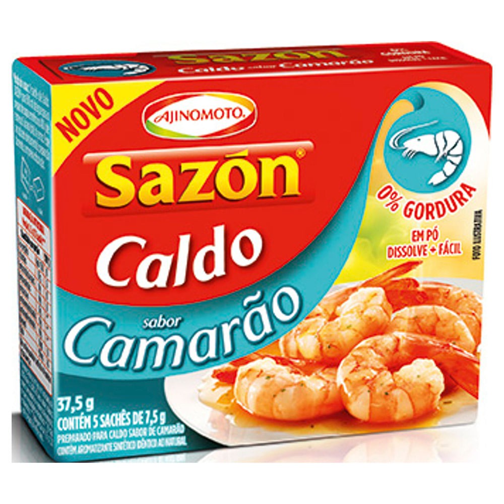 3 unidades CALDO SAZON CAMARAO 37,5G