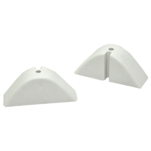 Kit 30 Calço Para Telhas Eternit Brasilit Onda Alta - Branco