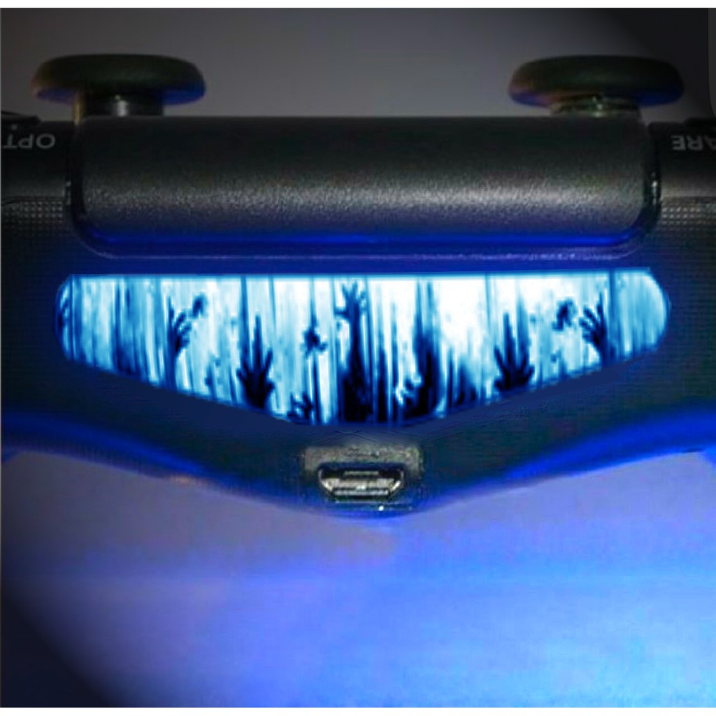 Adesivos Light Bar Controles PS4 - 4 Unidades