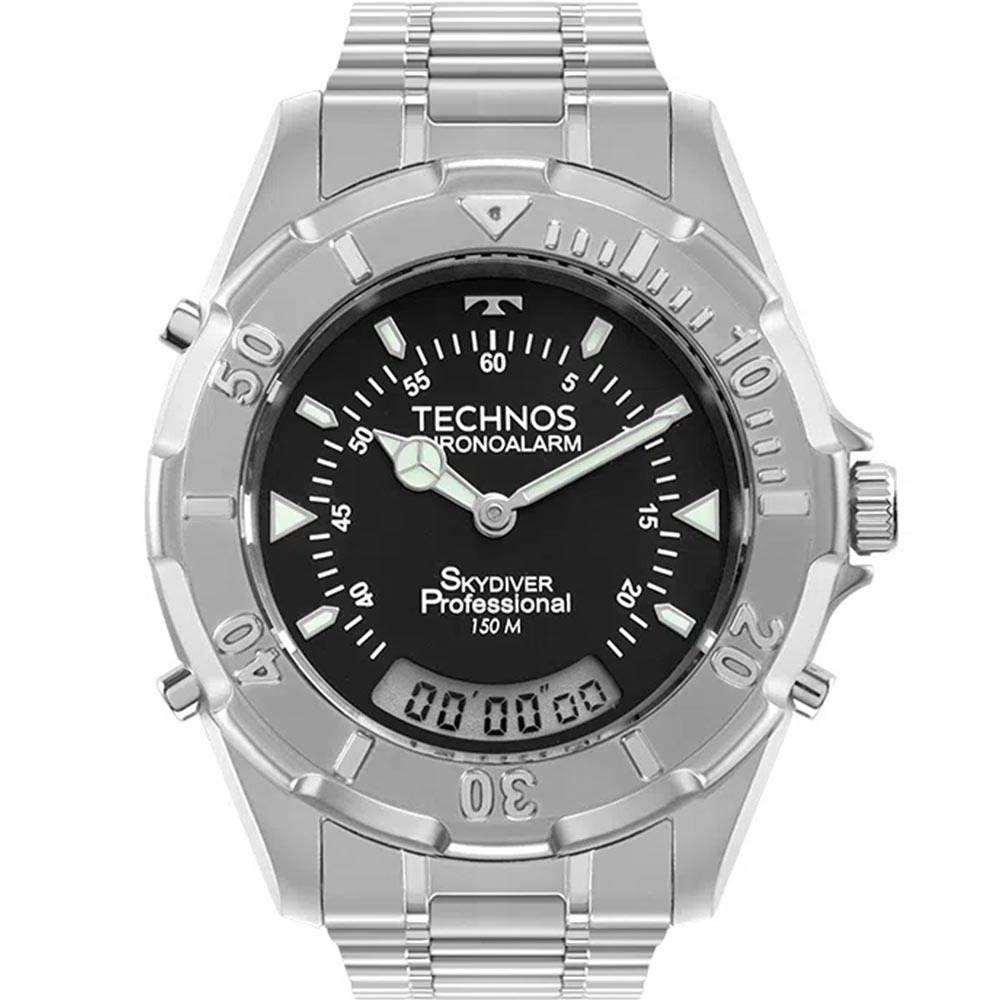 Relogio Technos Masculino Performance Skydiver T20557/1p
