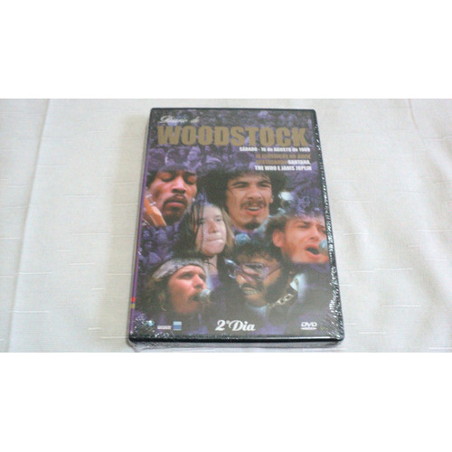 Dvd Diário De Woodstock - 2º Dia - Lacrado !!!!