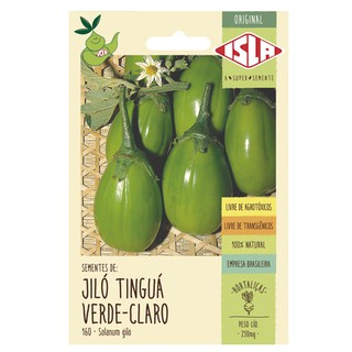 Semente Jiló Tinguá Verde Claro 0,25g Isla