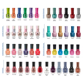 Kit 30 Esmaltes Ana Hickmann Sortidos Sem Repetição em Oferta na Shopee