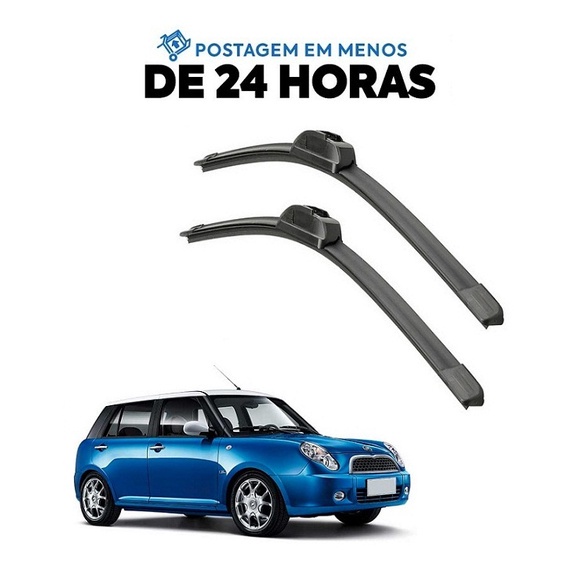 Kit Palheta Limpador Parabrisa Lifan 320 2009 2010 2011 2012