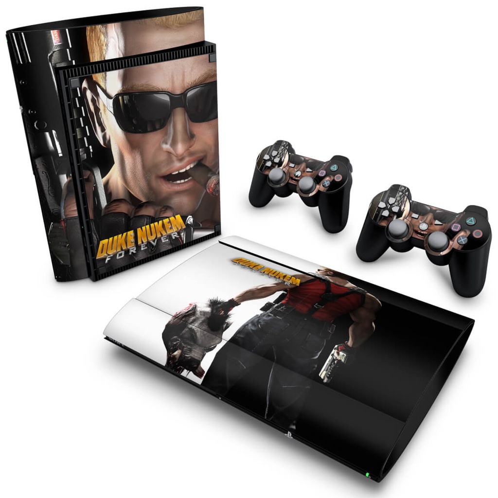 Skin PS3 Super Slim Adesivo - Duke Nukem Forever