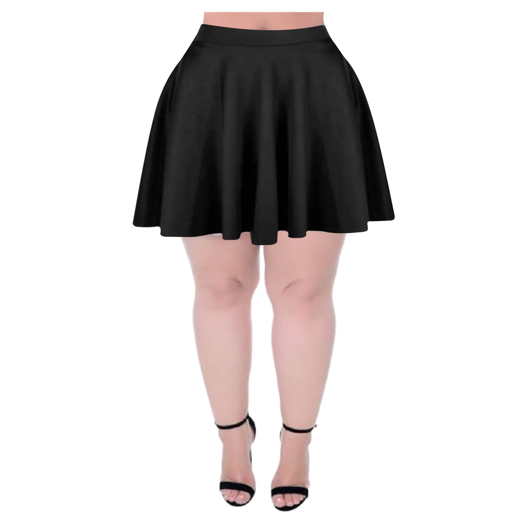short saia godê plus size