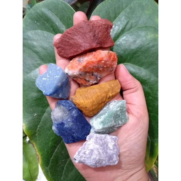 7 chakras pedras brutas naturais jaspe citrino calcita quartzo cianita ametista escolha o seu kit