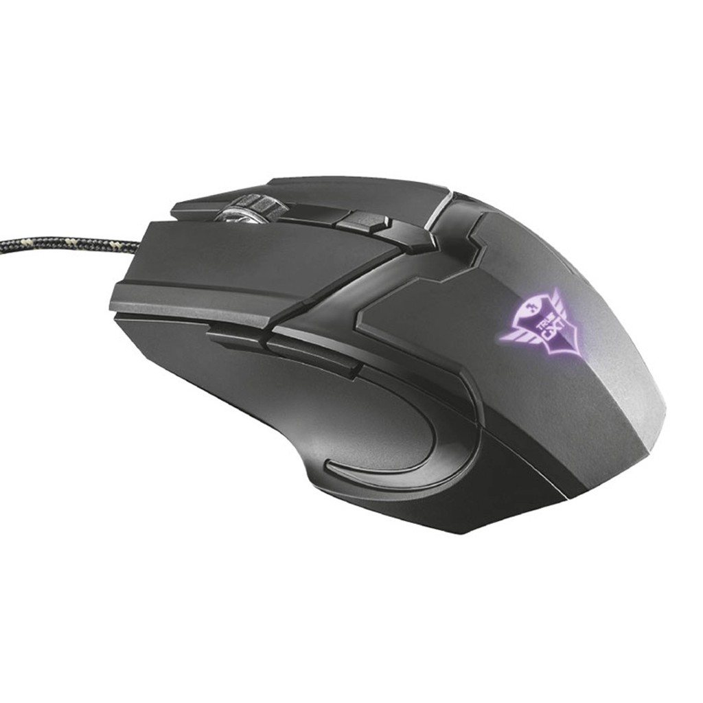 Mouse Gamer Trust USB 6 Botões Optico 4800 DPI PC e Notebook