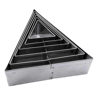 Jogo Cortador Croissant 6 Peças Em Aço Inox