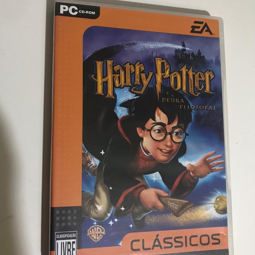 CD-Rom Jogo Pc Harry Potter e a Pedra Filosofal | Shopee Brasil