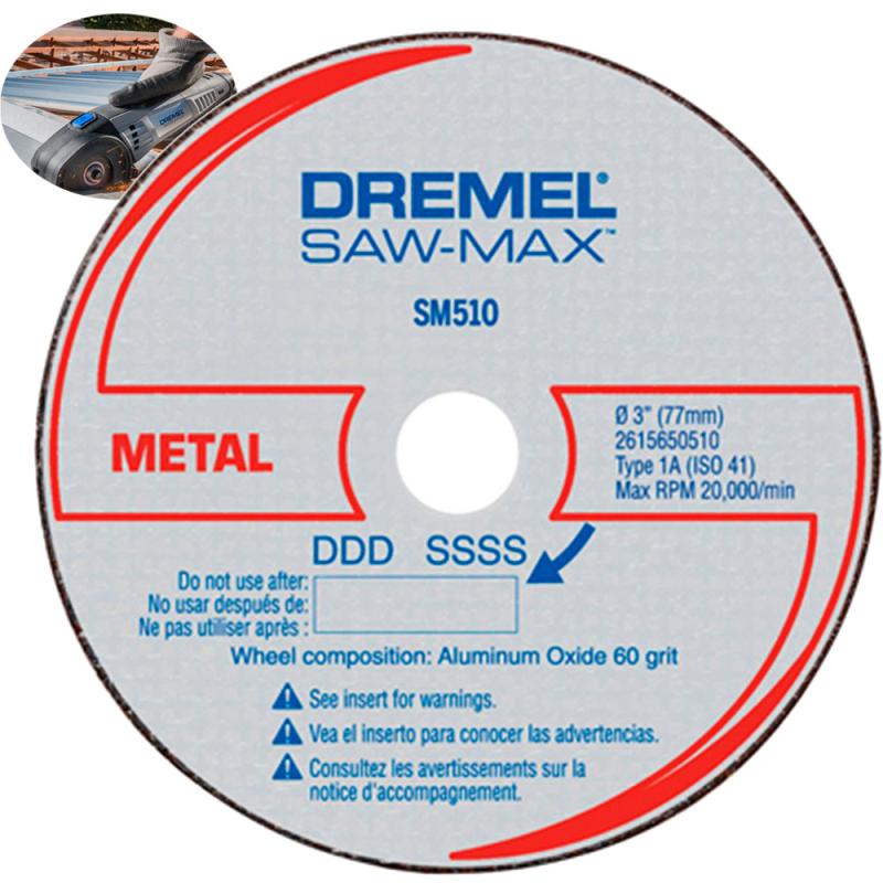 Disco de Corte Metais para Dremel SAW MAX DSM510 DREMEL em Oferta na Shopee