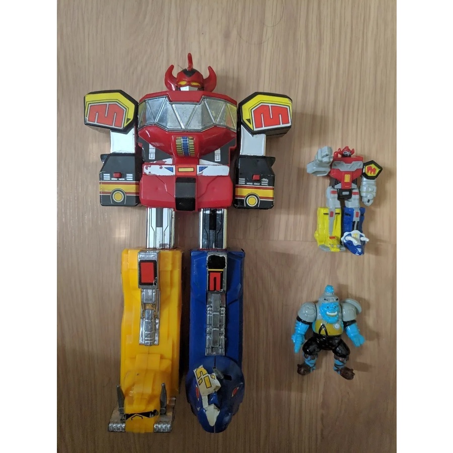 Action Figure Boneco MEGAZORD DESMONTAVEL Mini Bonecos Anos Da Serie De Sucesso Power